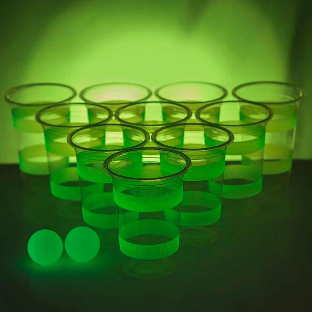 Glow In The Dark Beer Pong-